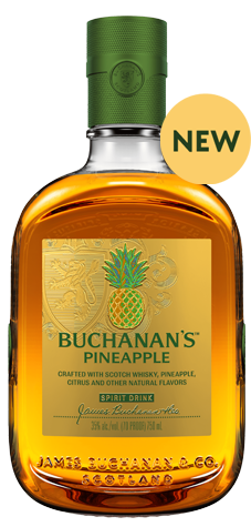 Bottle of Buchanan's Pineapple